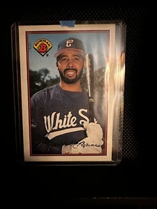 1989 Bowman - #72 Harold Baines AUTOGRAPHED - Picture 1 of 1