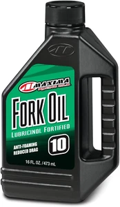 Maxima Standard Hydraulic Fork Oil - 16 Ounces 55916 10WT - Picture 1 of 12