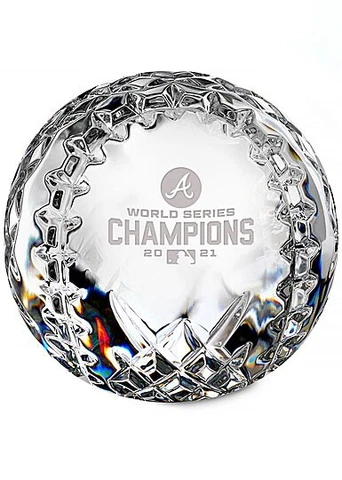 Waterford 2021 MLB World Series Champions Atlanta Braves Baseball Cover
