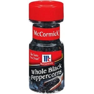 McCormick Whole Black Peppercorns Black Pepper - Picture 1 of 3