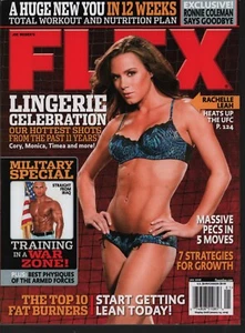 Flex Magazine 01/2008 Rachelle Leah Alexandra Beres Elaine Goodlad Monica Brant - Picture 1 of 12