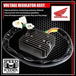 FOR 87-08 HONDA VT1100 SHADOW SPIRIT/ACE OE VOLTAGE RECTIFIER REGULATOR HARNESS - Foto 1 di 8
