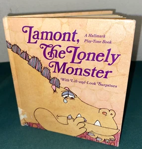 LAMONT, THE LONELY MONSTER Hallmark Hardback by Dean Walley ~ With Lift-AND-Look - Picture 1 of 8