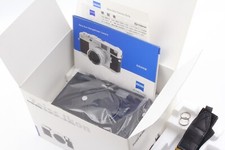 "ALMOST UNUSED" Zeiss Ikon ZM Black Rangefinder 35mm Film Camera Body From JAPAN