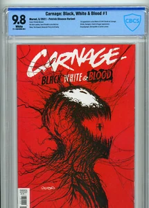 Carnage Black White & Blood #1 (Marvel 2021) | 9.8 NM/MT | 1st Lucius as CARNAGE - Bild 1 von 6