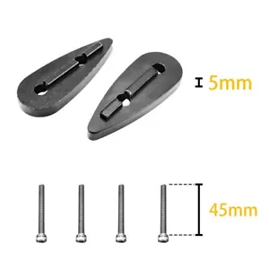 Bike Carbon For TT Handlebar Spacers Cycling For Aero Bars Increase 5/10/20/40mm - Picture 1 of 17