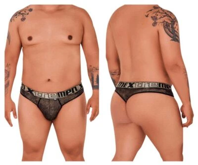 Xtremen 91091X Frice Microfiber Thongs Color Black - Image 1 of 4