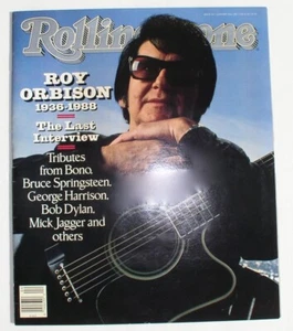 Rolling Stone Magazine -  Roy Orbison Tribute / Last Interview - Jan. 29, 1989 - Picture 1 of 1