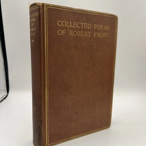 Frost Robert. Collected Poems of Robert Frost Holt 1930 1st Edition 2nd Printing - Picture 1 of 12