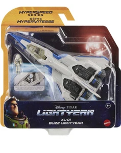 Disney Pixar Lightyear XL-01 & BUZZ Pilot Space Ship Hyperspeed Series 2022 NEW - Picture 1 of 9