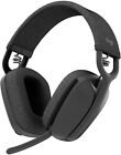 Logitech - Zone Vibe 100 Bluetooth Over Ear Headphones with Noise-Cancelling ...