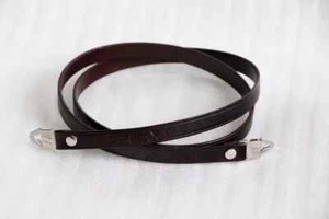 Pentax LX (Film Camera) Leather Long Shoulder Strap - NEW - Picture 1 of 4