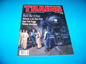 Trains Magazine "The Magazine Of Railroading" Vintage June 1994 - Picture 1 of 4