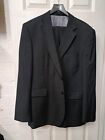 Charles Tyrwhitt Charcoal Grey Suit UK 46 Jermyn Savile Wool 2 Piece London 