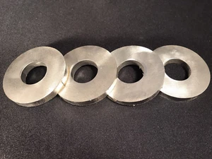 1/4 Zoll extra dicke flache Edelstahl-Unterlegscheibe 13/16 Zoll Innendurchmesser - Menge 4 - Bild 1 von 3
