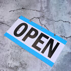 Professional Open Closed Door Signage - Plastic PVC Label for Any Business