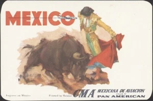 MEXICO, 1960. Mexicana De Aviacion - Pan Am - Picture 1 of 1