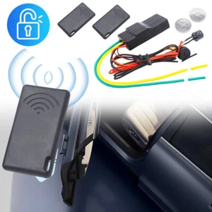 Car Immobilizer 2.4G Wireless Anti-Hijacking Engine RFID Key Lock Cut Off Device - Foto 1 di 9