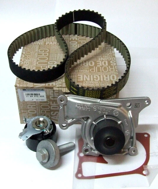 KIT CINGHIA DISTRIBUZIONE E POMPA ACQUA ORIGINALE RENAULT CAPTUR CLIO IV 1.5 DCI - Immagine 1 di 1