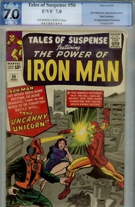 TALES OF SUSPENSE #56-PGX 7.0-HIGRADE 1ST UNICORN- JACK KIRBY CVR-1964 - Picture 1 of 3