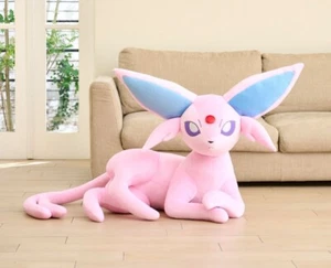 [Preventa] Peluche Espeon tamaño real acostado Pokemon Center Japón - Imagen 1 de 8