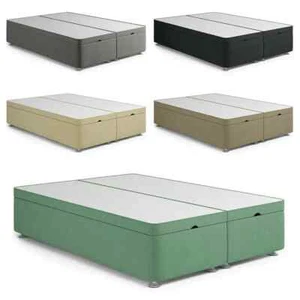 Ottoman Storage Bed Base Solid Gas Lift Base Double & King Size Base - Picture 1 of 8