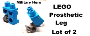 New LEGO Jeans One Fake Leg Prosthetic LEGS Boy Girl War HERO Veteran Para - Picture 1 of 1