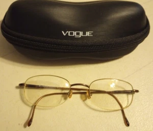 VOGUE VO3270 537-S Eyeglasses Frame Italy Petite 49-20-140 Bronze Vintage - Picture 1 of 11