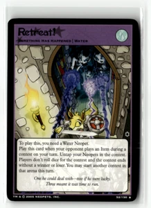Neopets TCG - Retreat! 52/150 - Rare - The Darkest Faerie WOTC - Picture 1 of 2
