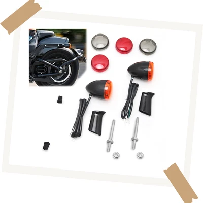 Turn Signal Brackets for Harley Sportster 1200 1992-2025 - Image 1 of 4