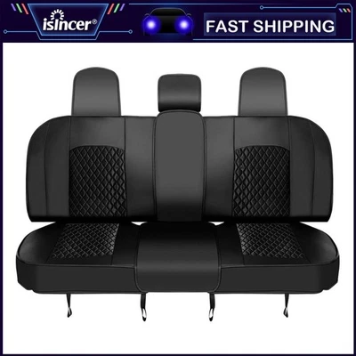 Fundas de asiento de auto para Dodge Ram 2500 5 asientos protectores delanteros + traseros cuero Xuvexym Foto 1 de 4