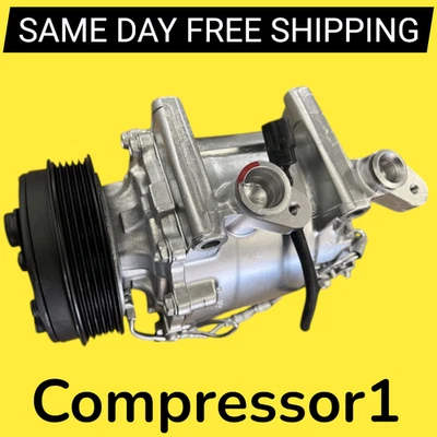 AC Compressor For Honda FIT 1.5L 2009 2010 2011 2012 2012 2014 - Image 1 of 3