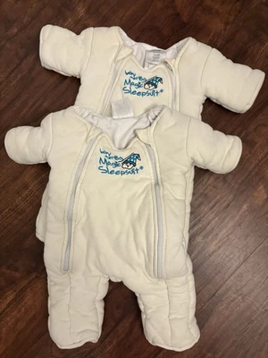 Комплект из 2 Baby Merlin Magic сна костюм размер маленький, 3-6 месяцев, 12-18 фунтов - Изображение 1 из 4