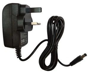 KORG PITCHBLACK XS TUNER PEDAL POWER SUPPLY (2 METER) ADAPTER UK 9V - Picture 1 of 3