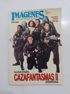 CAZAFANTASMAS • EL ABISMO • Revista Fotos Españolas Mickey Rourke España 1989 - Imagen 1 de 11