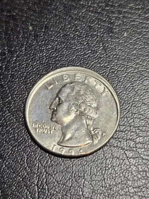 1994 P Quarter Off Center Double Edge - Image 1 of 2