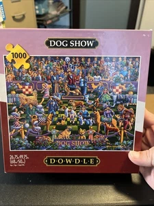 Eric Dowdle Dog Show 1000 P Puzzle Buffalo Games 26.75x19.75” - Picture 1 of 4