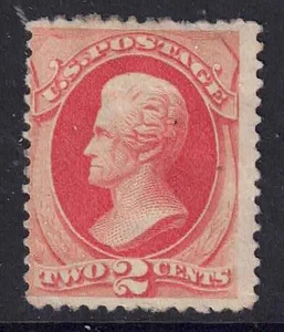 US Scott 178 2c Jackson Stamp of 1875 mint cr74 - Picture 1 of 3