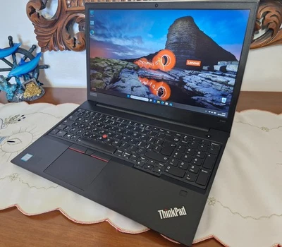 Lenovo ThinkPad E590 i7-8565U 16 RAM 512 SSD Radeon RX550X OTTIMO NoteBook 15.6" - Immagine 1 di 4