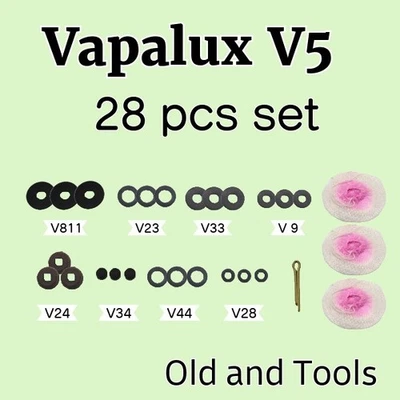 Vapalux Bialadin V5 Washer parts 28-piece set - Image 1 of 4
