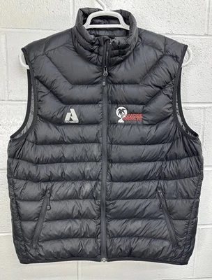 Eddie Bauer Vest Men’s Large First Ascent Goose Down EB800 Quilted Puffer *LOGO - Image 1 of 4