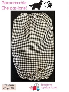 PARAORECCHIE COPRI ORECCHIE CUFFIETTE CUFFIA PER COCKER CAVALIER KING COTONE  - Foto 1 di 1