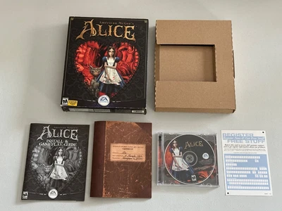PC Game American McGee's Alice CD-ROM Big Box Complete w/Discs Manuals 2000 EA - Image 1 of 4