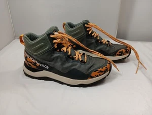 The North Face Activist Mid Futurelight Hiking Boots Men's Size 11 Green Lace Up - Picture 1 of 11