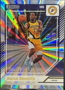 Aaron Nesmith 2024-25 Panini Donruss /149 Holo Laser #14 Indiana Pacers   - Bild 1 von 2