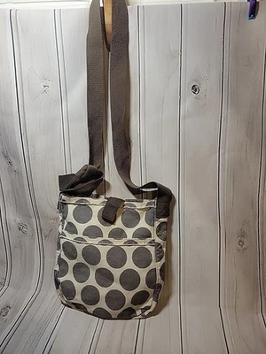 Bolso de Mano Thirty-One Retro Metro Mujer Gris Lunares con Bordes Deshilachados (retirado) Foto 1 de 4