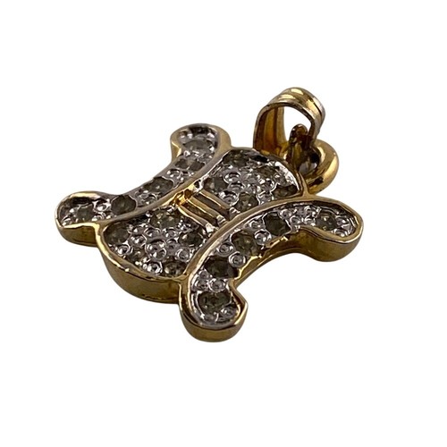 CELINE Collana Top Trionfo Strass Oro Donna