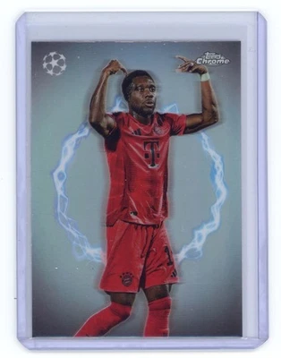 2024 Topps Chrome UEFA Club Competitions Circle of Power Alphonso Davies FC - Image 1 of 2