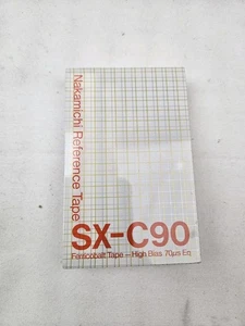 NAKAMICHI REFERENCE TAPES SX-C90 CASSETTE NEW FACTORY SEALED RARE - Picture 1 of 3