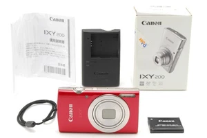 [TOP MINT] Canon IXY 200 PowerShot ELPH 185 Digital Camera 20MP Red Tested Japan - Picture 1 of 9